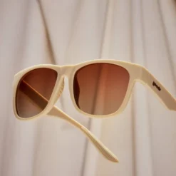 Goodr Adult OG Rectangle Toasted Marshmallow Magic Sunglasses - Beige -Women Fashion GUEST 0408d6ea d34b 45b0 8627 a1c1b895ab07