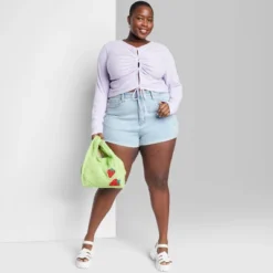 Women's Super-High Rise Rolled Cuff Jean Shorts - Wild Fable™ -Women Fashion GUEST 04d440b5 c37c 4a9f aa38 6fef45cd9086