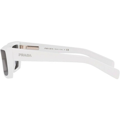 Prada PR 24YS 4615S0 Unisex Rectangle Sunglasses White 55mm 4 Prada PR 24YS 4615S0 Unisex Rectangle Sunglasses White 55mm - Image 2