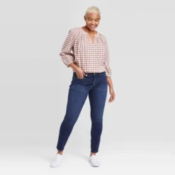 Women's Mid-Rise Skinny Jeans - Universal Thread™ Blue -Women Fashion GUEST 0b3e7e65 7e5a 43d0 93a1 6c9e55831db9