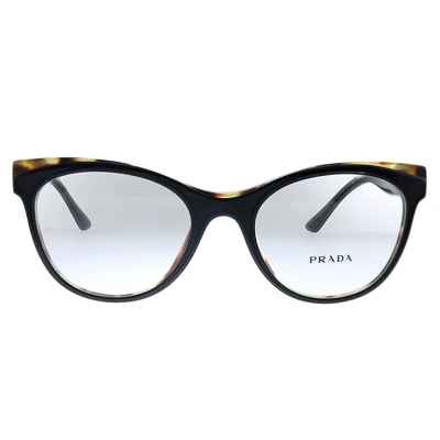 Prada PR 05WV 3891O1 Womens Butterfly Eyeglasses Blue Brown 53mm 3 Prada PR 05WV 3891O1 Womens Butterfly Eyeglasses Blue Brown 53mm