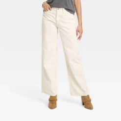 Women's High-Rise Wide Leg Jeans - Universal Thread™ Off-White 7 Women's High-Rise Wide Leg Jeans - Universal Thread™ Off-White -Women Fashion GUEST 16768315 2243 4016 8b54 a8f894b5ecbb