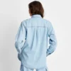 Women's Oversized Long Sleeve Collared Button-Down Denim Shirt - Universal Thread™ Light Wash 1 Women's Oversized Long Sleeve Collared Button-Down Denim Shirt - Universal Thread™ Light Wash -Women Fashion GUEST 16b69505 5924 4951 a625 963c49134953