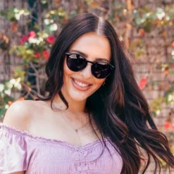 WMP Eyewear Classic Round Retro Frame Sunglasses -Women Fashion GUEST 1926eb9f 7177 420a 9915 3f33756b2638