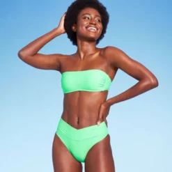 Women's Crossover High Leg Cheeky Mid-Rise Bikini Bottom - Wild Fable™ 31 Women's Crossover High Leg Cheeky Mid-Rise Bikini Bottom - Wild Fable™ -Women Fashion GUEST 1c4fca13 0367 497b 8718 a3572d067feb