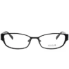 Guess GU 2412 Blk Unisex Rectangle Eyeglasses Black 52mm