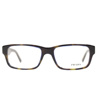 Prada PR16MV ZXH1O1 Unisex Rectangle Eyeglasses Tortoise 55mm 3 Prada PR16MV ZXH1O1 Unisex Rectangle Eyeglasses Tortoise 55mm