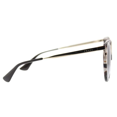 Prada PR66TS UAO5D1 Womens Round Sunglasses Spotted Opal Brown 54mm 4 Prada PR66TS UAO5D1 Womens Round Sunglasses Spotted Opal Brown 54mm - Image 2