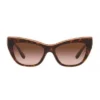 Dolce & Gabbana DG 4417 325613 Womens Cat-Eye Sunglasses Havana/Transparent Brown 54mm