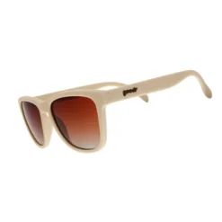 Goodr Adult OG Rectangle Toasted Marshmallow Magic Sunglasses - Beige