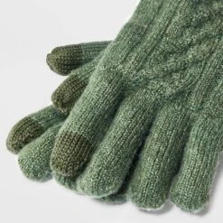 Cable Knit Gloves - Universal Thread™