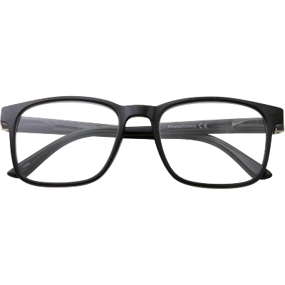 GrinderPUNCH Transition Lens Photochromic Reading Glasses Clear Readers Turns Into Sunglasses In The Sun UV400 (Black, 2.50) 5 GrinderPUNCH Transition Lens Photochromic Reading Glasses Clear Readers Turns Into Sunglasses In The Sun UV400 (Black, 2.50) - Image 3