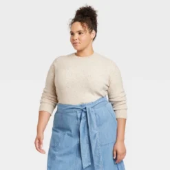 Women's Crew Neck Cashmere-Like Pullover Sweater - Universal Thread™ -Women Fashion GUEST 3c6bb8cd c5a4 488b 90f6 4045158e8576