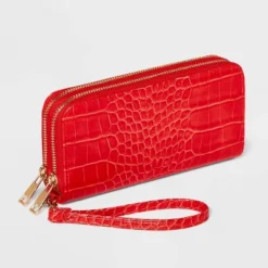 Double Zip Wallet - A New Day™ Red