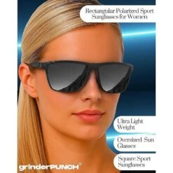 GrinderPUNCH Polarized Sunglasses For Men Lightweight TR90 Frame UV400 Protection Square Sun Glasses For Driving Fishing Golf - 2 Pack 11 GrinderPUNCH Polarized Sunglasses For Men Lightweight TR90 Frame UV400 Protection Square Sun Glasses For Driving Fishing Golf - 2 Pack -Women Fashion GUEST 3ffe0cd3 317e 4dc6 9afd 6aae65e769b5