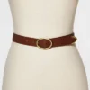 Women's Oval Center Bar Belt - Universal Thread™ Cognac -Women Fashion GUEST 424b5955 e8a1 483d a663 d2542537e843