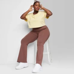 Women's High-Waisted Flare Leggings - Wild Fable™ -Women Fashion GUEST 482be04d ff98 4d92 9a6c 8c6f793e7e09