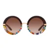 Dolce & Gabbana DG 4393 327813 Womens Round Sunglasses Top Havana/Handcart 52mm 2 Dolce & Gabbana DG 4393 327813 Womens Round Sunglasses Top Havana/Handcart 52mm -Women Fashion GUEST 4aa08eef 81c7 45b1 a0d6 daa7b4638222
