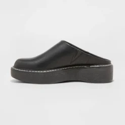 Women's Rowan Mule Flats - Universal Thread™ Black