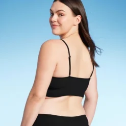 Women's Longline Ribbed Bikini Top - Shade & Shore™ 12 Women's Longline Ribbed Bikini Top - Shade & Shore™ -Women Fashion GUEST 4f010f6c 0632 4aa6 b6c7 728d70143eed