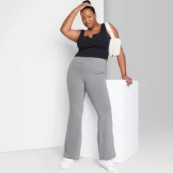 Women's High-Waisted Flare Leggings - Wild Fable™ Heather Gray 9 Women's High-Waisted Flare Leggings - Wild Fable™ Heather Gray -Women Fashion GUEST 5877deeb 8cae 4bea 975c d3fd99e363c9