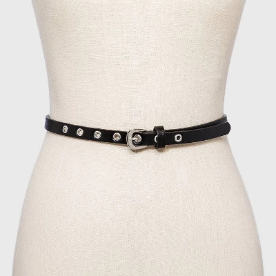 Women's Harness Belt With Metal Grommet - A New Day™ Cognac 3 Women's Harness Belt With Metal Grommet - A New Day™ Cognac