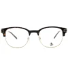 Original Penguin The Princeton TO Unisex Square Eyeglasses Tortoise 50mm