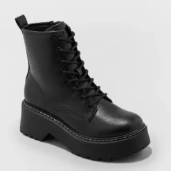 Women's Zea Combat Boots - Wild Fable™ Black -Women Fashion GUEST 659a0e8f c8d0 4a6f 9406 031dd2988836