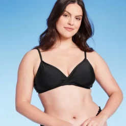 Women's Triangle Surplice Bralette Bikini Top - Shade & Shore™ -Women Fashion GUEST 665f2ab3 4592 4f85 8b9b bfe2780c77e1