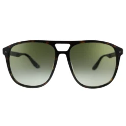 BMW BW 0001 52P Unisex Square Sunglasses Dark Havana 58mm
