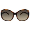 Salvatore Ferragamo SF 744SLA 214 Womens Butterfly Sunglasses Tortoise 59mm