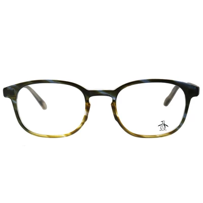 Original Penguin The Stewart LT Unisex Rectangle Eyeglasses Liquid Tortoise 49mm 3 Original Penguin The Stewart LT Unisex Rectangle Eyeglasses Liquid Tortoise 49mm