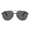 Dolce & Gabbana DG 2288 110681 Unisex Aviator Polarized Sunglasses Matte Black 59mm -Women Fashion GUEST 74277537 6b90 4a8c a75a b4121e5000ed