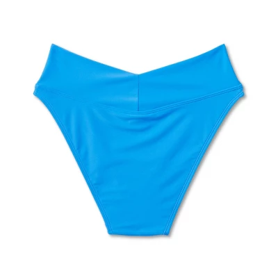 Women's Crossover High Leg Cheeky Mid-Rise Bikini Bottom - Wild Fable™ 13 Women's Crossover High Leg Cheeky Mid-Rise Bikini Bottom - Wild Fable™ - Image 11