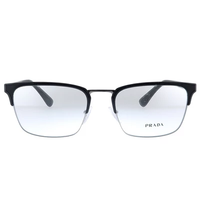 Prada Heritage PR 54TV 1BO1O1 Unisex Rectangle Eyeglasses Matte Black 55mm 3 Prada Heritage PR 54TV 1BO1O1 Unisex Rectangle Eyeglasses Matte Black 55mm