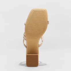 Women's Blakely Rhinestone Mule Heels - A New Day™ Light Beige -Women Fashion GUEST 8d4c9c82 b44b 45ac b665 63862883659a