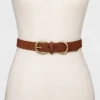 Women's Double Harness Metal Loop Belt - Universal Thread™ Cognac -Women Fashion GUEST 93af415d 4918 49e4 b3ac 683f99f6a28a