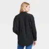 Women's Long Sleeve Oversized Button-Down Shirt - Universal Thread™