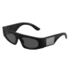 Dolce & Gabbana DG 4411 252587 Womens Rectangle Sunglasses Matte Black 54mm -Women Fashion GUEST 9b55e7c8 8ee1 4415 8f1c 26d69f53f532