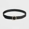 Women's Oval Center Bar Buckle Belt - A New Day™ Black -Women Fashion GUEST a2c9dffd 7e31 4c37 a71a fbb731b4051b