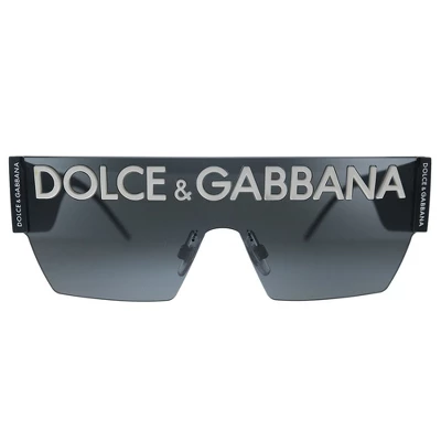 Dolce & Gabbana DG 2233 01/87 Unisex Square Sunglasses Black 43mm 3 Dolce & Gabbana DG 2233 01/87 Unisex Square Sunglasses Black 43mm