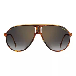 Carrera CA Champion65/N WR9_FQ Unisex Aviator Sunglasses Brown Havana 62mm