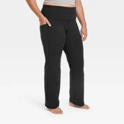 Women's Brushed Sculpt Pocket Straight Leg Pants 31.5" - All In Motion™ -Women Fashion GUEST ae71c0f3 b56b 43c7 b118 d1407971ae14