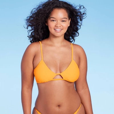 Women's Cut Out Cross Front Bralette Bikini Top - Wild Fable™ 4 Women's Cut Out Cross Front Bralette Bikini Top - Wild Fable™ - Image 2