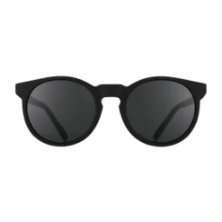Goodr It's Not Black It's Obsidian Circle G Round Sunglasses: Polarized Plastic Lenses, One Size Fits Most