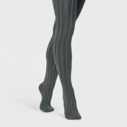 Women's Cable Fleece Lined Tights - A New Day™ -Women Fashion GUEST be3de762 6421 4e85 bbc3 7b61f2e39522