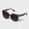 Women's Crystal Square Sunglasses - A New Day™ Olive Green -Women Fashion GUEST c0668717 01aa 4a8a a327 ca4d4b13ed77