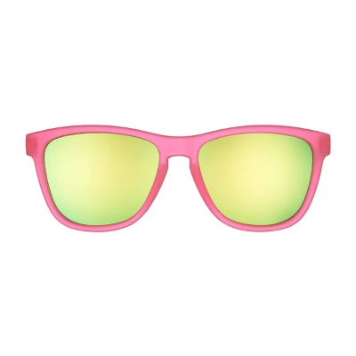 Goodr Flamingos On A Booze Cruise OG Rectangle Sunglasses: Polarized Plastic Lenses, Pink Frame, One Size 3 Goodr Flamingos On A Booze Cruise OG Rectangle Sunglasses: Polarized Plastic Lenses, Pink Frame, One Size