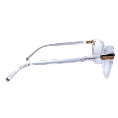 Dolce & Gabbana DG 5036 3133 Womens Butterfly Eyeglasses Crystal 53mm 4 Dolce & Gabbana DG 5036 3133 Womens Butterfly Eyeglasses Crystal 53mm - Image 2