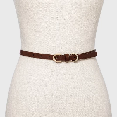 Women's Harness Belt With Metal Grommet - A New Day™ Cognac 4 Women's Harness Belt With Metal Grommet - A New Day™ Cognac - Image 2